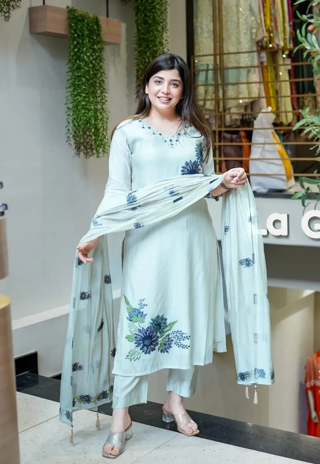 Fariha Embroidered Suit Set